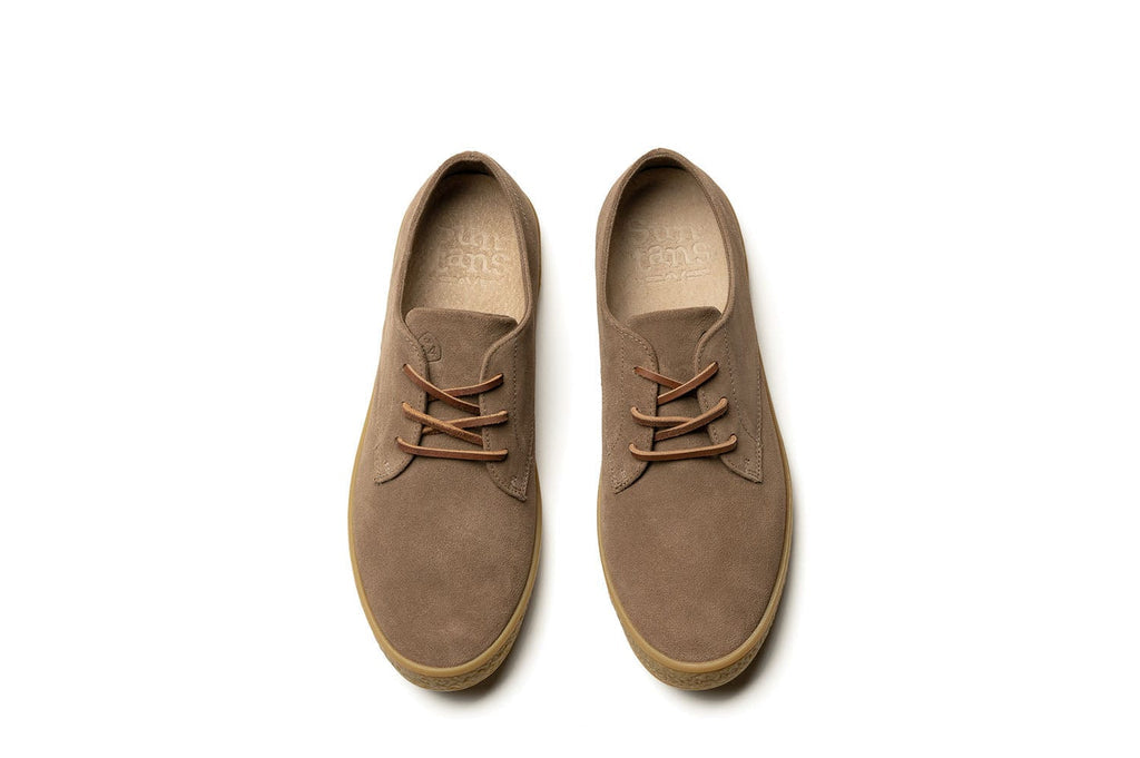 Men's Sun-tans Buck in Fossil suede, top view