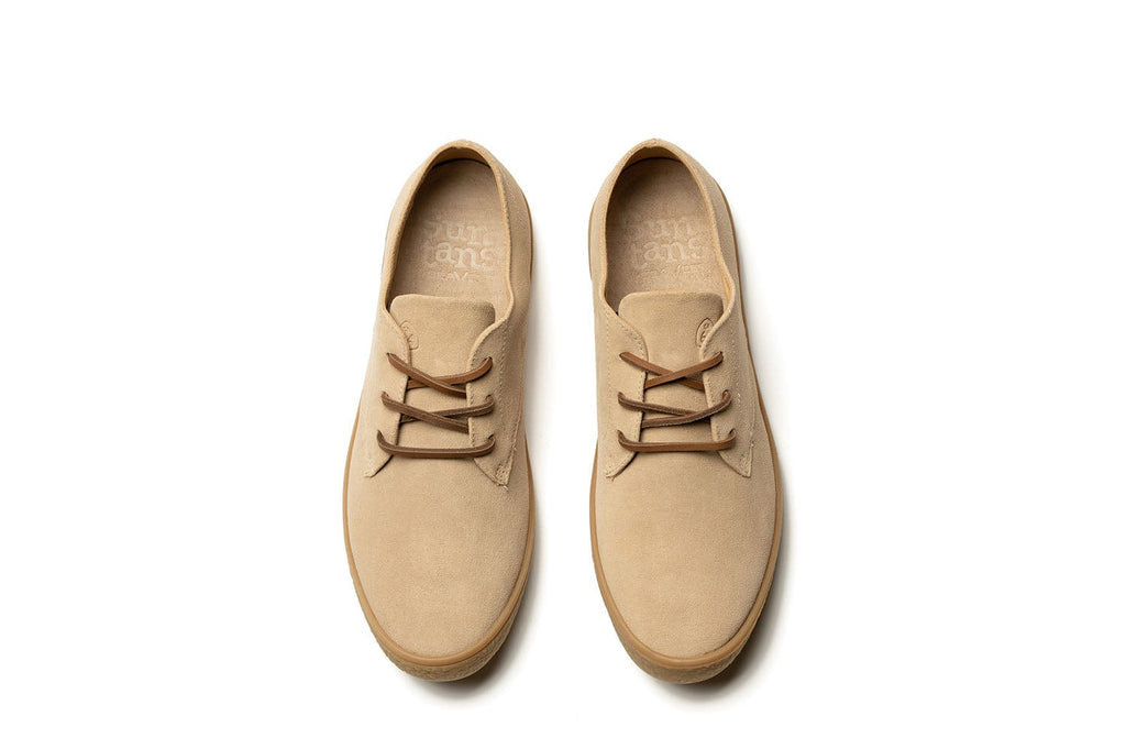 Men's Sun-tans Buck in Sandstone suede, top view