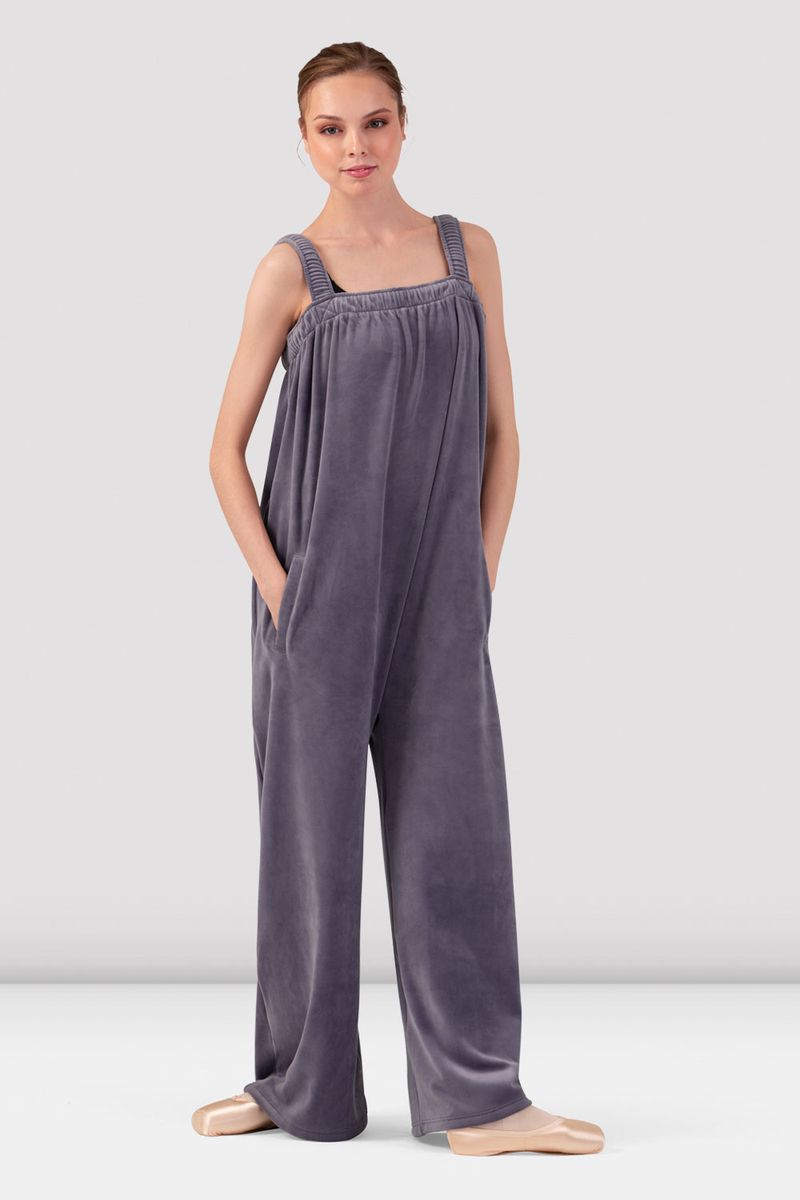 Ladies Isabella Velvet Jumpsuit