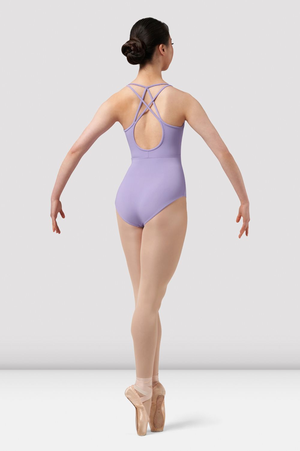 Ladies Mirella Chevron Open Back Leotard