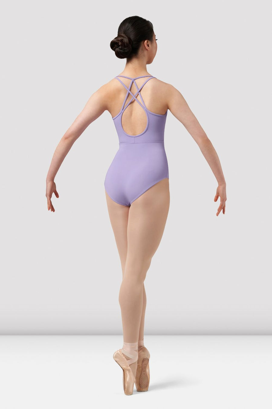 Ladies Mirella Chevron Open Back Leotard