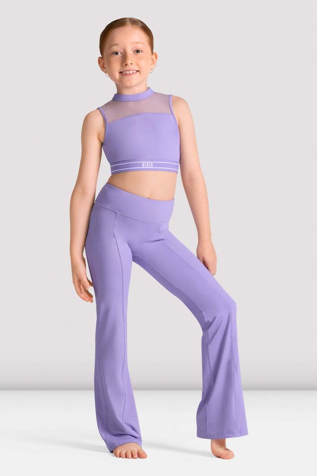 Girls Henny Open Back Crop Top