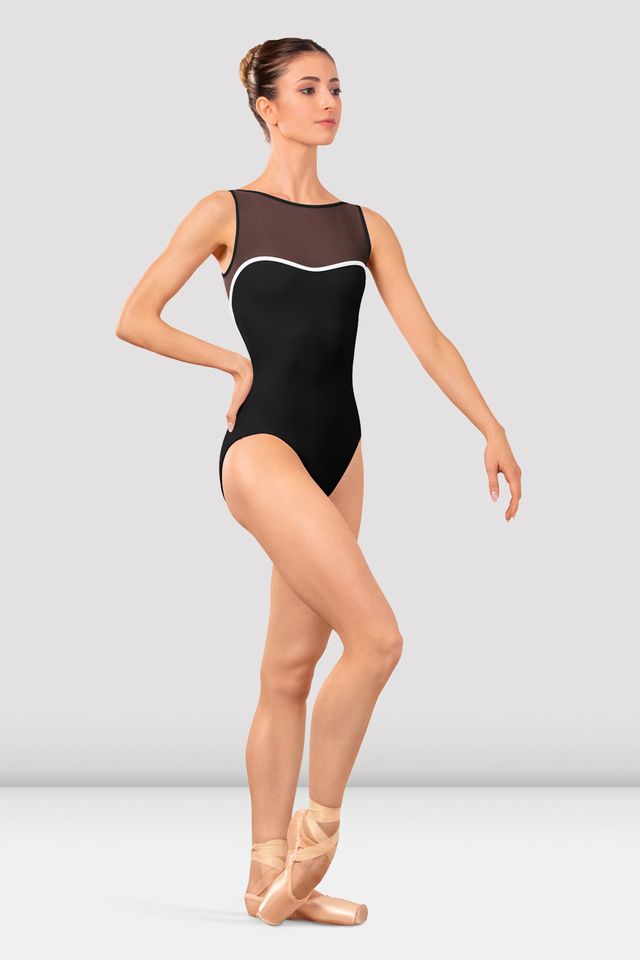 Ladies Arno Boat Neck Leotard
