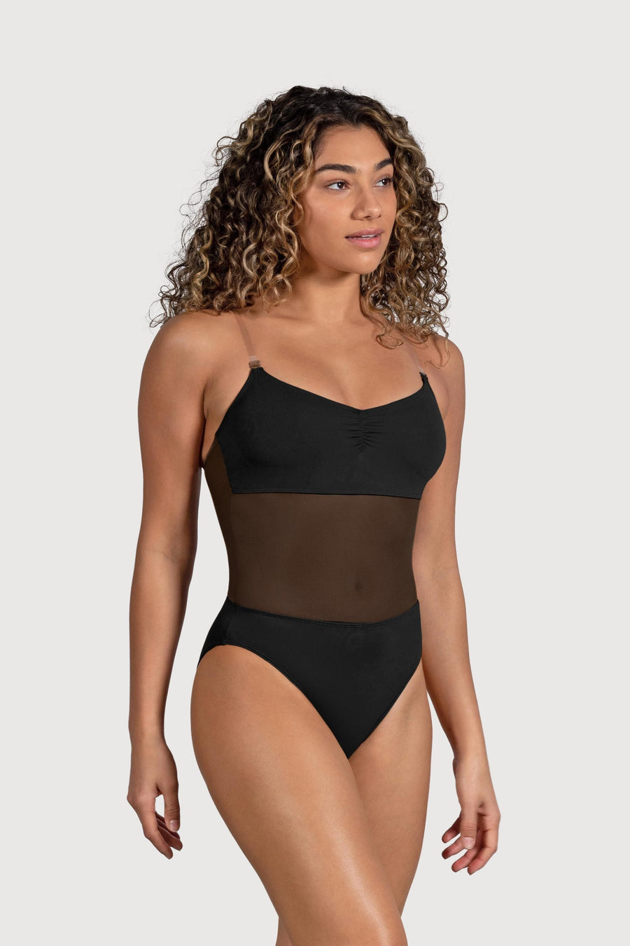 Ladies Cordelia Mesh Panel Bodysuit