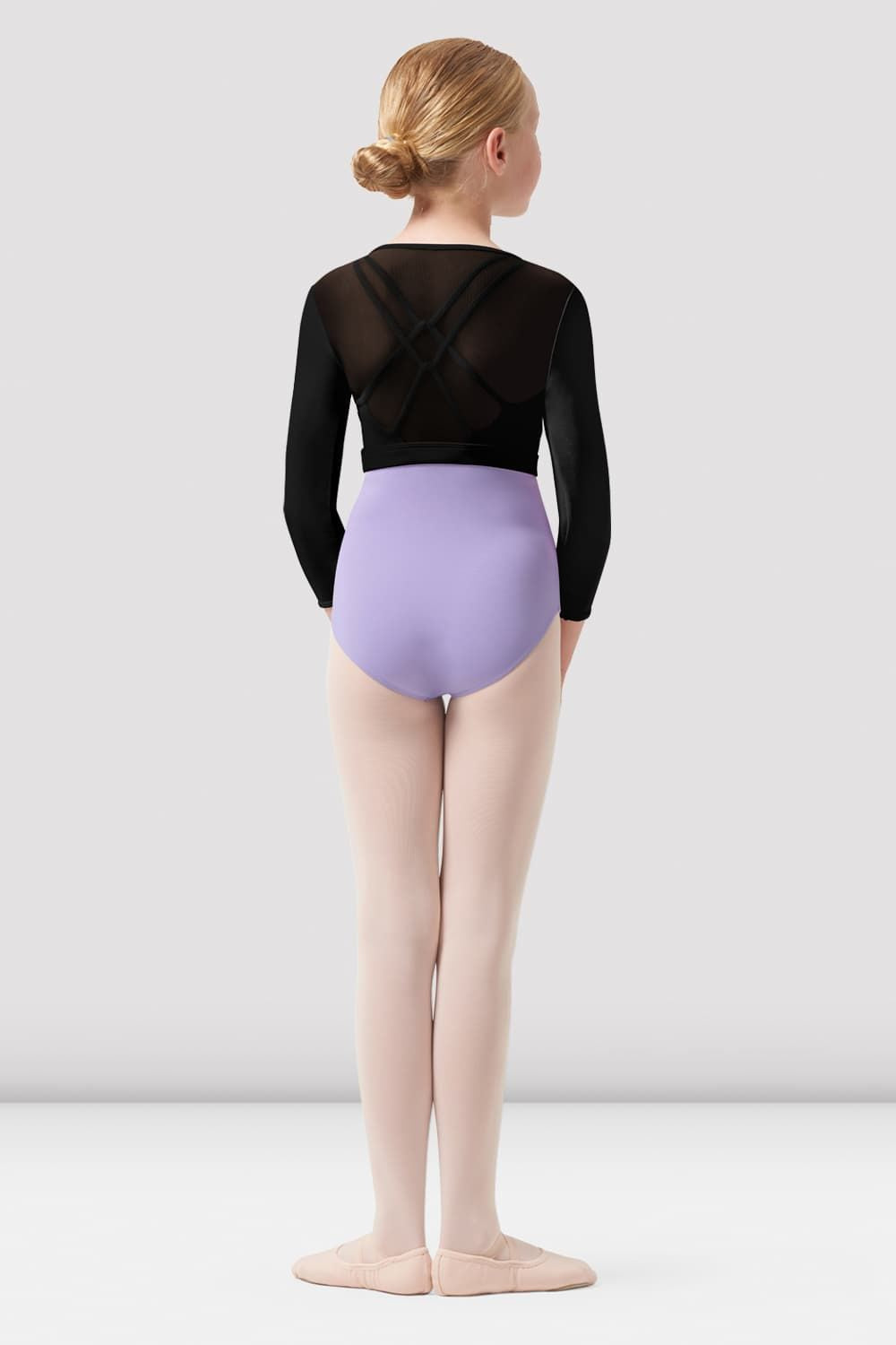 Girls Bea Mesh Back Wrap Top