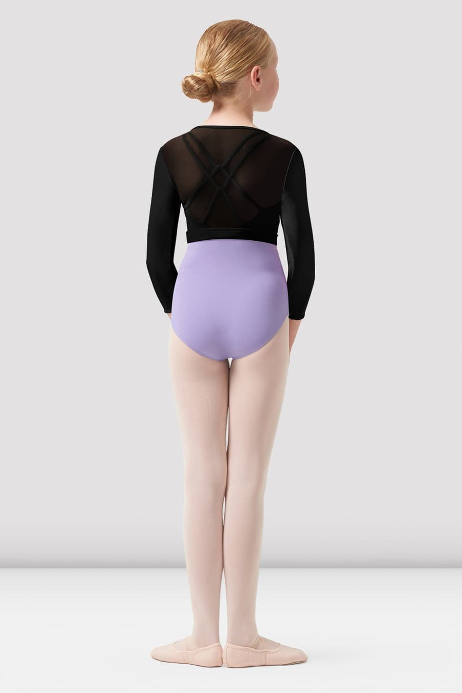 Girls Bea Mesh Back Wrap Top