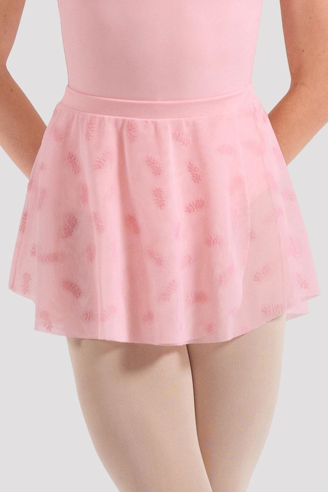 Girls Mila Floral Mesh Skirt