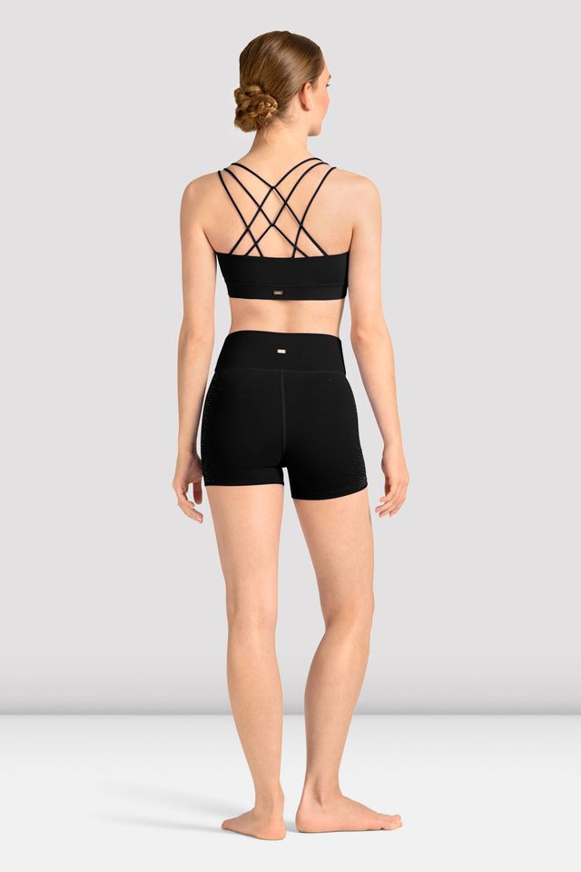 Ladies Mirella Celeste High Waist Printed Short