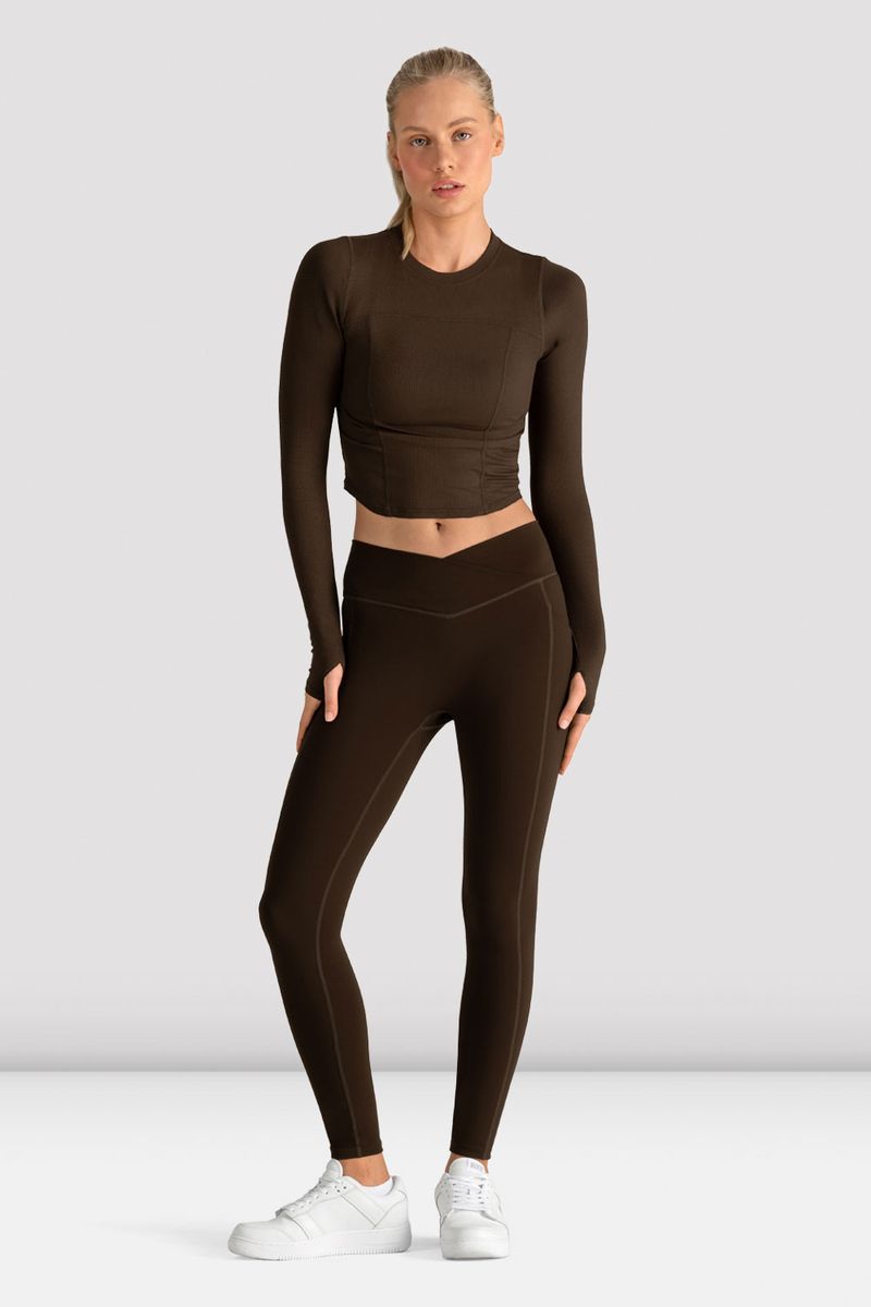 Ladies Apex Wrap Waist Legging