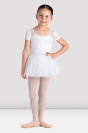 Girls Delilah Cap Sleeve Tutu Dress