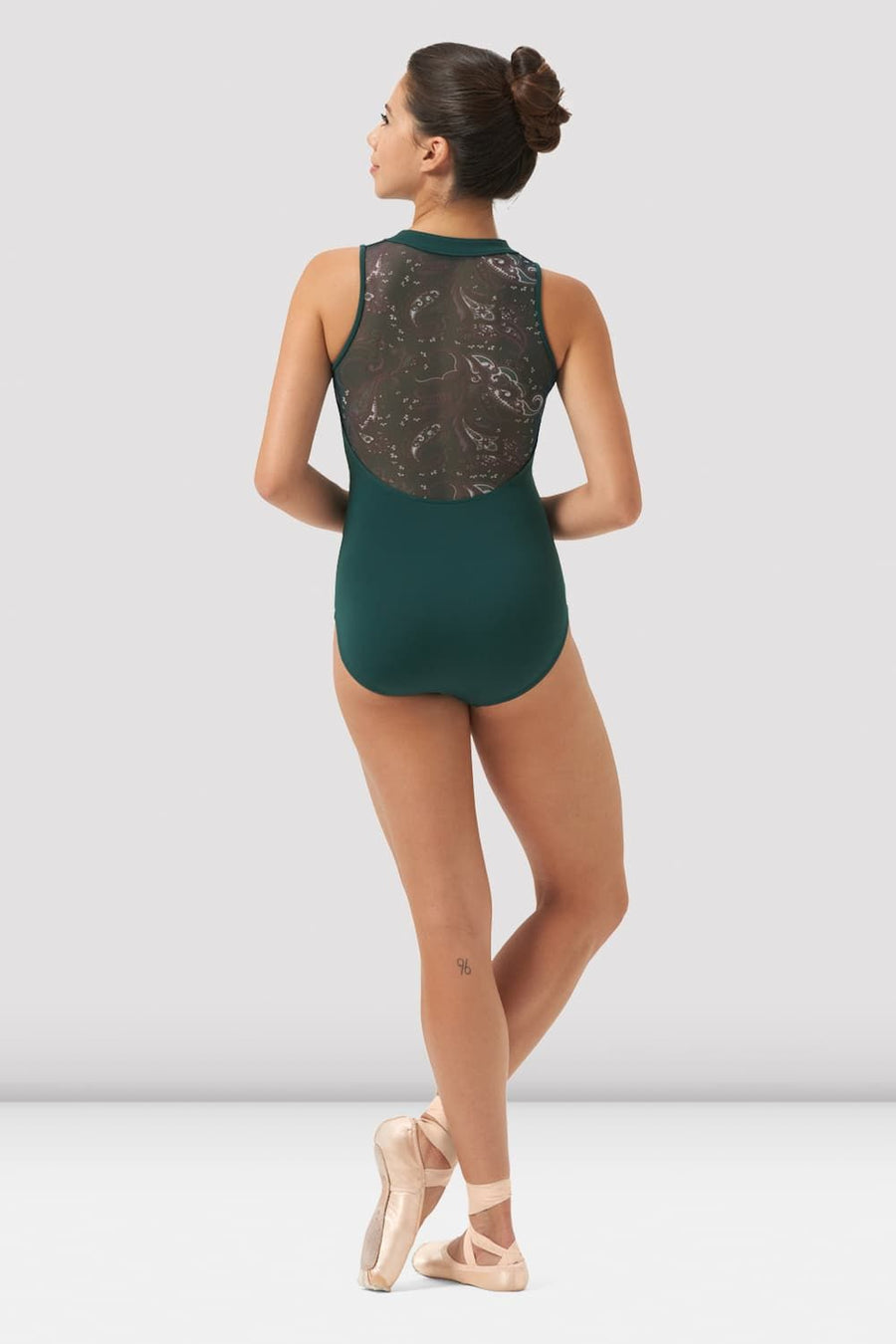 Ladies Mirella Boheme Zip Front Leotard