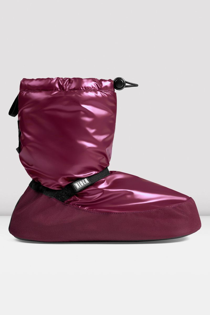 Adult Metallic Warm Up Booties