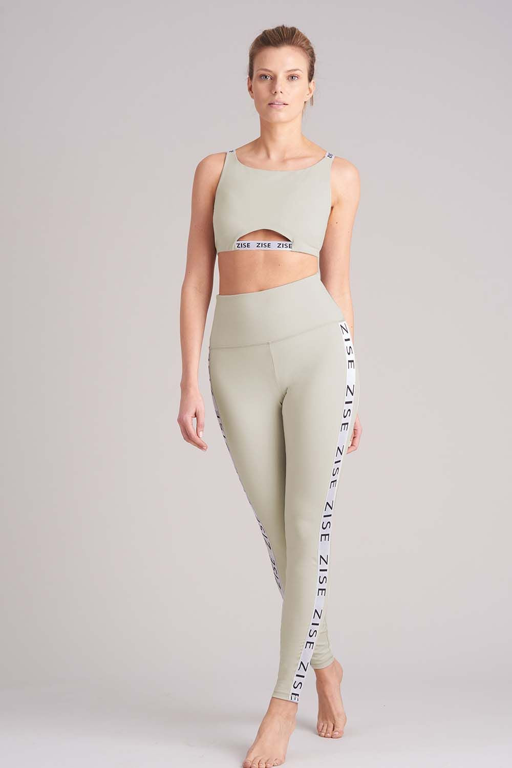 Zise Mimi Cross Back Crop Top