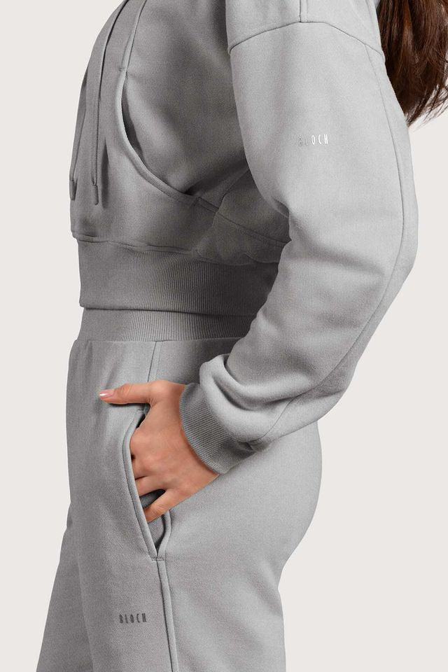 Ladies Active Zip Up Cropped Jacket