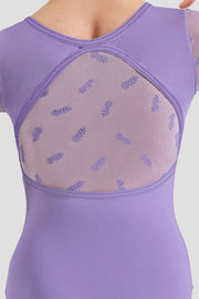 Girls Penelope Floral Cap Sleeve Leotard