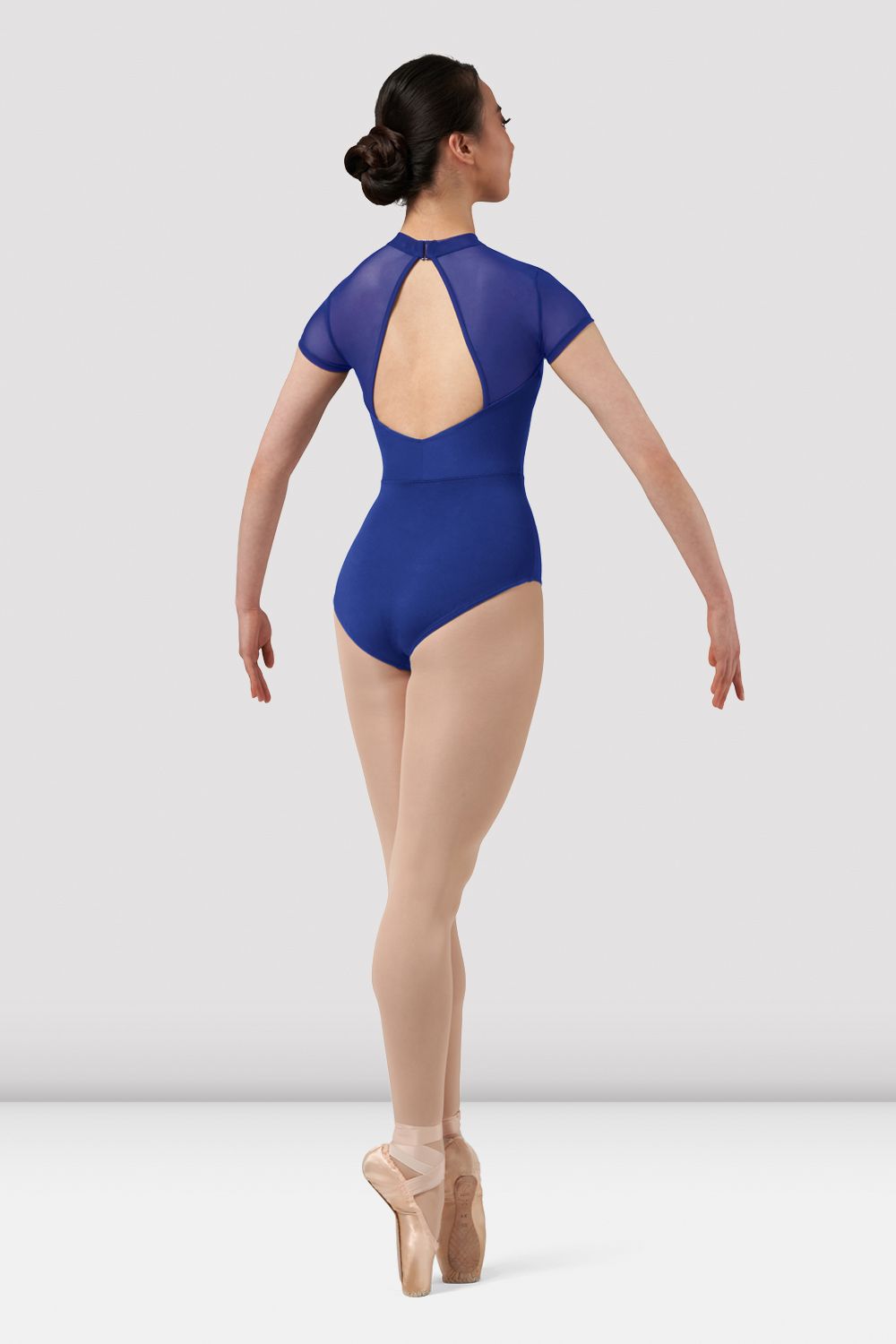 Ladies Mirella Chevron Cap Sleeve Leotard