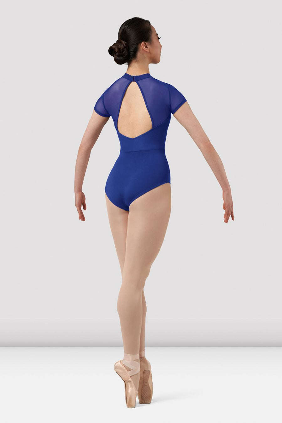 Ladies Mirella Chevron Cap Sleeve Leotard