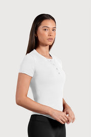 Ladies Active Fitted Short Sleeve Top