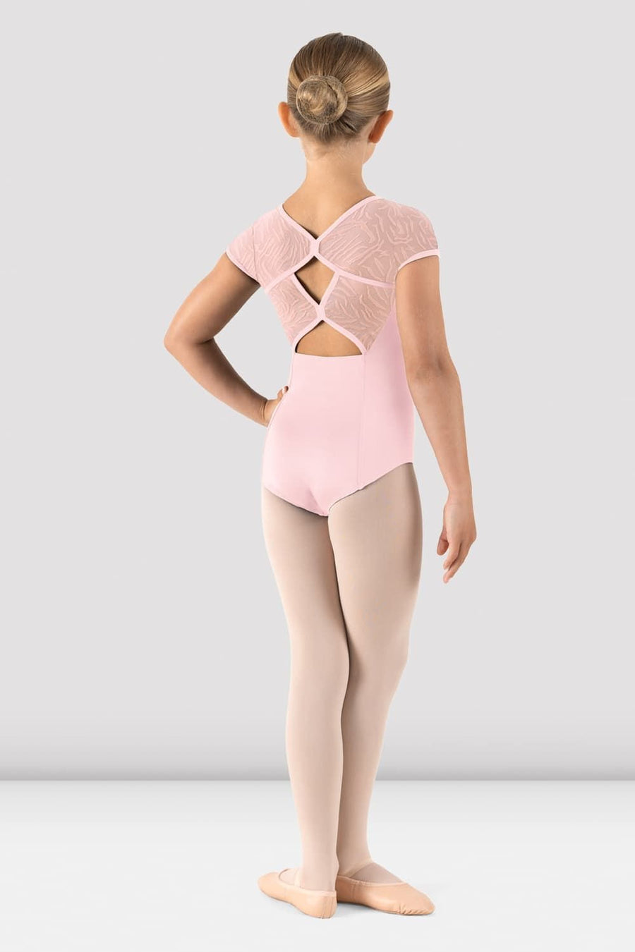 Girls Macy Cap Sleeve Leotard