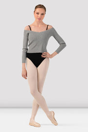 Ladies Lyra Cropped Knit Sweater