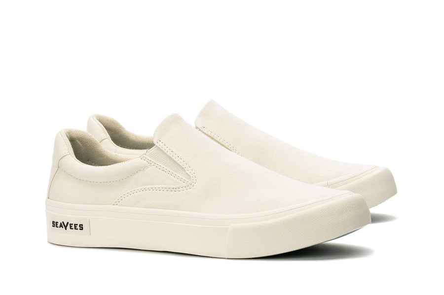 Women's Hawthorne Slip On in Bleach fabric, three-quarter view