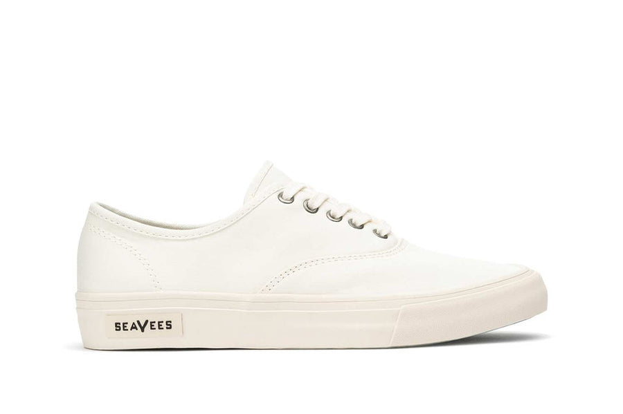 Women's Legend Sneaker in Bleach canvas, side view