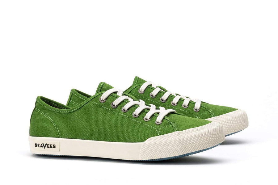 Women's Monterey Sneaker in Cactus canvas, three-quarter view