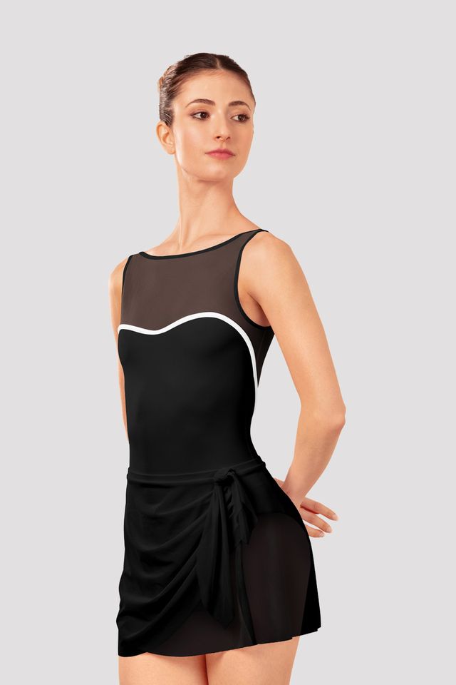 Ladies Aras Mesh Wrap Skirt