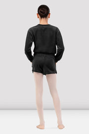 Girls Lily Velvet Crew Neck Jumper