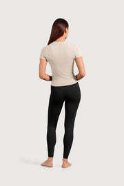 Ladies Active Fitted Short Sleeve Top