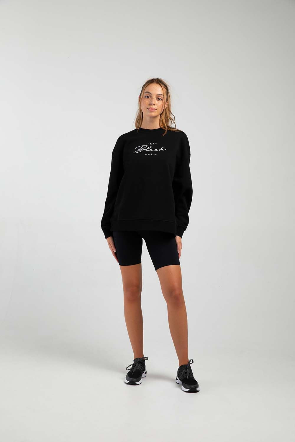Off-Duty Oversized Crew Sweatshirt